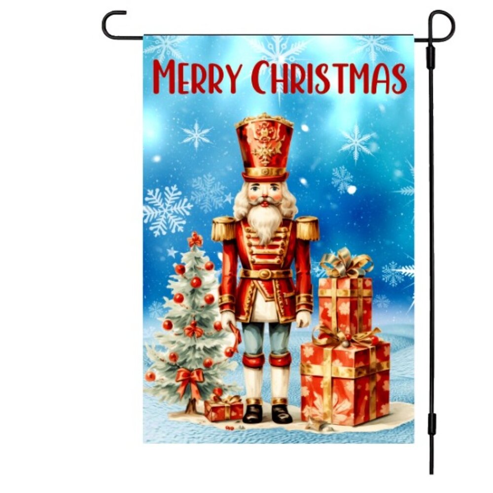 Nutcracker Garden Flag